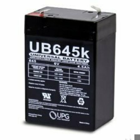 ILB GOLD Battery, Replacement For Peg Perego IT-YB645 IT-YB645